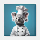 Search for funny chef magnets Animal