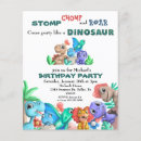 Search for baby dino birthday invitations Dinosaur