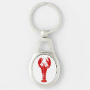 Search for red lobsters key rings Nautical