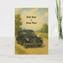 Search for 1950s car invitations Vintage
