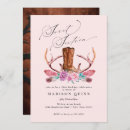 Search for pink feathers sweet 16 invitations Boho