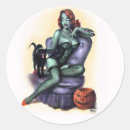 Search for dead girl stickers Halloween