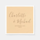 Search for dinner wedding napkins Calligraphy