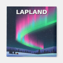 Search for aurora magnets Landscape