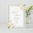 Search for daisy bridal shower invitations Elegant