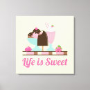 Search for creams canvas prints Ice cream