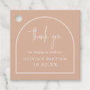 Search for baptism thank you tags Pink