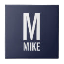 Search for monogrammed tiles Blue