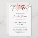 Search for floral bridal shower invitations For her