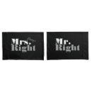 Search for husband and wife pillowcases Bride and groom