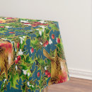 Search for vintage christmas tablecloths Green