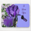 Search for purple iris mousepads Floral