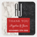 Search for black red white wedding stickers Modern