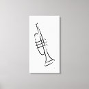 Search for bands canvas prints White