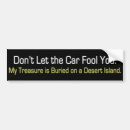 Search for treasure bumper stickers Pirate