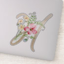 Search for alphabet h stickers Floral