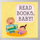 Search for bookworm posters baby kids Reading