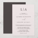 Search for pink and brown wedding invitations Minimalist