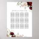 Search for burgundy wedding seating charts Red