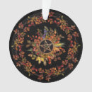 Search for wiccan christmas tree decorations Pentagram