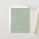 Search for sage green wedding save the dates Simple