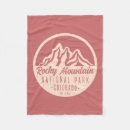 Search for national park blankets Rocky mountain