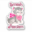 Search for cute white kitten stickers Retro