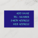 Search for dark business cards Blue