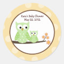Search for green owl stickers Birthday