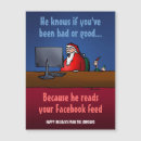 Search for facebook humour cards Santa