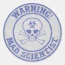 Search for mad scientist stickers Science