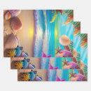 Search for fantasy wrapping paper tropical