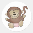 Search for girl monkey stickers Animals