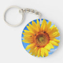 Search for bee round key rings Sunflower