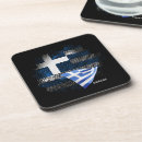 Search for greece flag coasters White