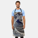 Search for japanese print aprons Blue