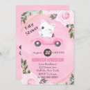 Search for vintage kitty invitations Pink