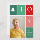 Search for single photo christmas cards Joy