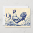 Search for rooster vintage postcards Illustration