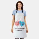 Search for funny valentine aprons Anniversary
