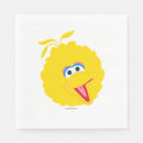 Search for big bird napkins Seasame st