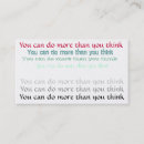 Search for motivational business cards Inspiration