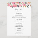 Search for bridal luncheon menus Floral