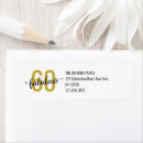 Search for 60 return address labels Birthday