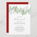 Search for christmas rehearsal dinner invitations Elegant