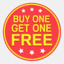 Search for best offer stickers Shopping