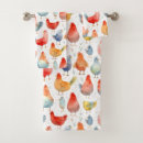 Search for chicken bath towels Country