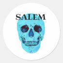 Search for blue skull stickers Halloween