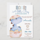 Search for dinosaur baby boy shower invitations Jungle
