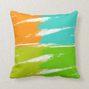 Search for lime green and orange cushions Modern